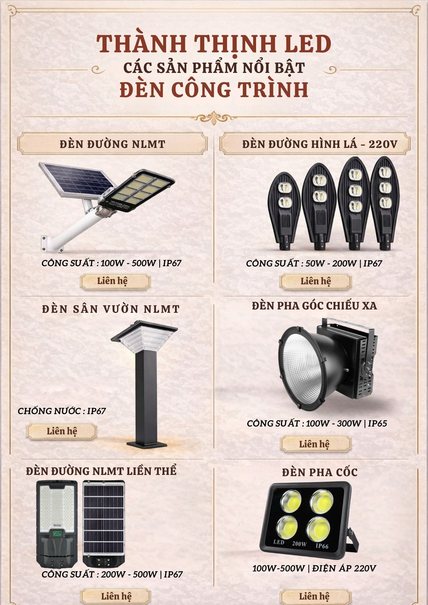 Dự án Thành Thịnh LED