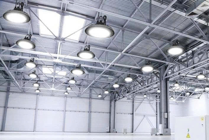 Chiếu Sáng Xưởng Sản Xuất
